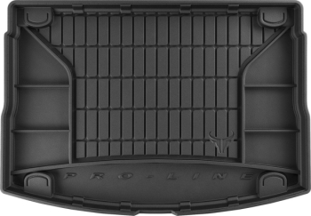 Резиновый ковер в багажник Hyundai i30 (mkIII) 2016→ EU 5-дверный хэтчбек верхний уровень Frogum Proline Premium