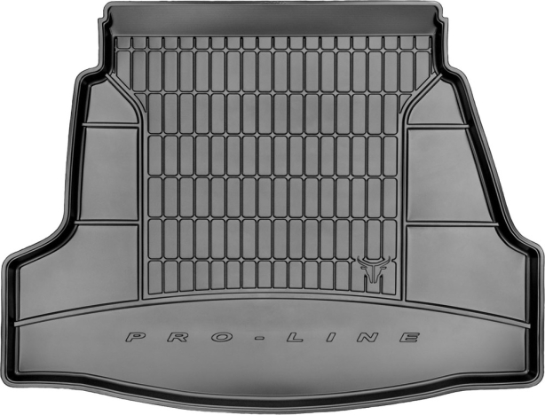 Резиновый ковер в багажник Hyundai i40 (mkI) 2011-2019 седан с боковыми нишами Frogum Proline Premium