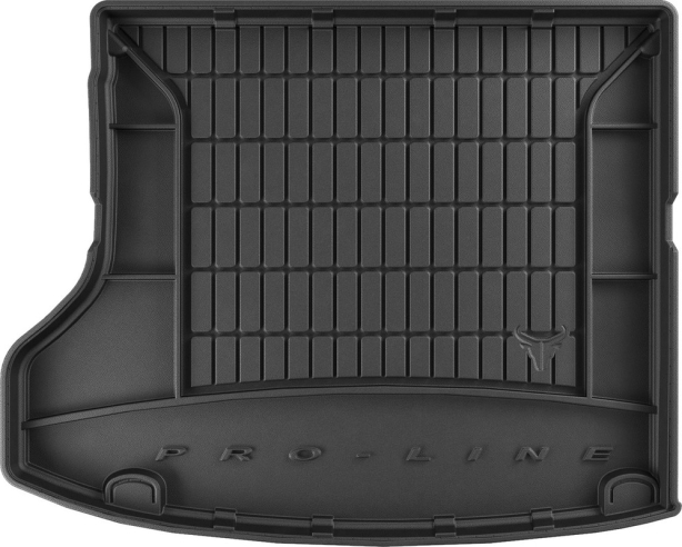 Резиновый коврик в багажник Hyundai Ioniq (mkI) 2016-2022 (гибрид) (без сабвуфера) Frogum Proline Premium
