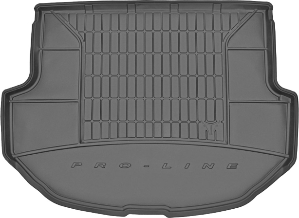 Резиновый коврик в багажник Hyundai Santa Fe (mkIII) 2012-2018 (без двухуровневого пола) Frogum Proline Premium