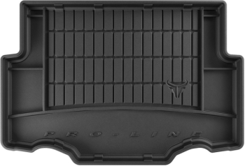 Гумовий килимок в багажник Jeep Avenger (mkI)(электро) 2023→ (нижний уровень)(багажникк) (Frogum Proline Premium)