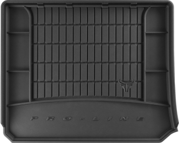 Резиновый ковер в багажник Jeep Cherokee (KL) 2013-2023 без двухуровневого пола Frogum Proline Premium