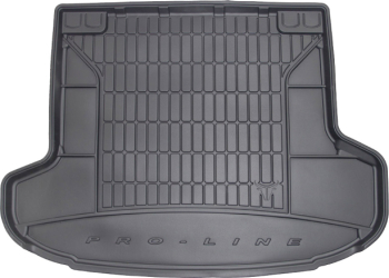 Резиновый килимок в багажник Kia Ceed (mkII) 2012-2018 универсал без двухуровневого пола с органайзером с докаткой Frogum Proline Premium