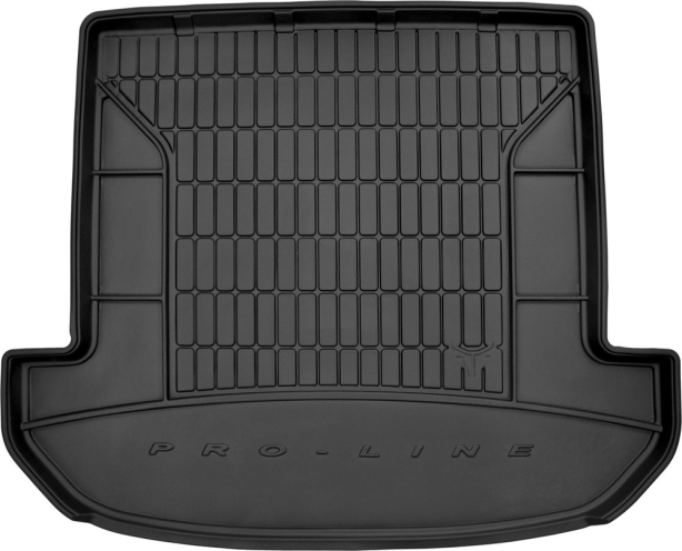 Резиновый ковер в багажник Kia Sorento (mkIII) 2014-2020 (7 мест)(сложенный 3 ряд) Frogum Proline Premium