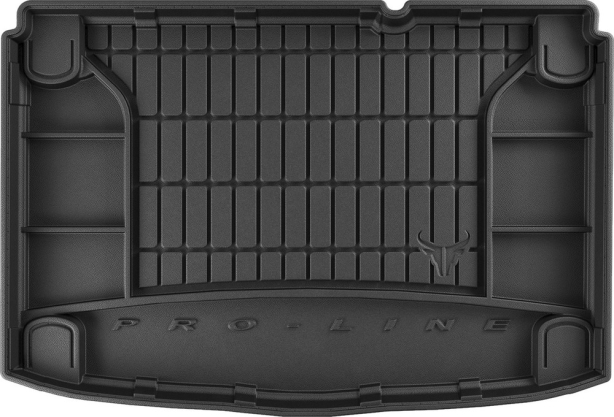 Резиновый ковер в багажник Kia Soul (mkIII) 2019→ (электро)(нижний уровень) Frogum Proline Premium