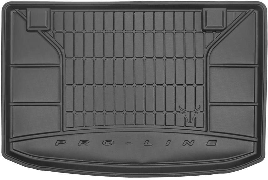 Резиновый ковер в багажник Kia Venga (mkI) 2009-2019 (нижний уровень) Frogum Proline Premium