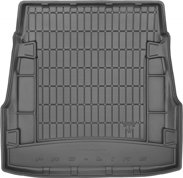 Резиновый ковер в багажник Mercedes-Benz S-Class (W222) 2013-2020 (не гибрид)(2 ряд с регулировкой) Frogum Proline Premium