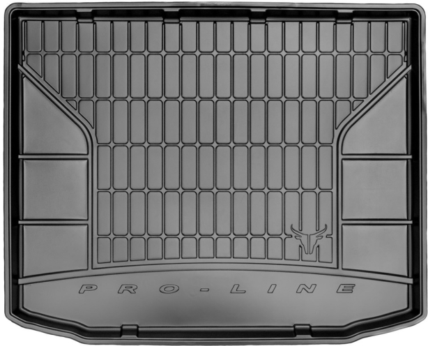 Резиновый ковер в багажник Mitsubishi ASX (mkI) 2010-2023 без двухуровневого пола с ремкомплектом Frogum Proline Premium