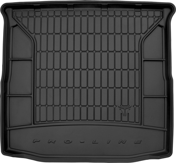 Резиновый ковер в багажник Mitsubishi Outlander (mkIII) 2012-2021 (7 мест)(сложенный 3 ряд) Frogum Proline Premium