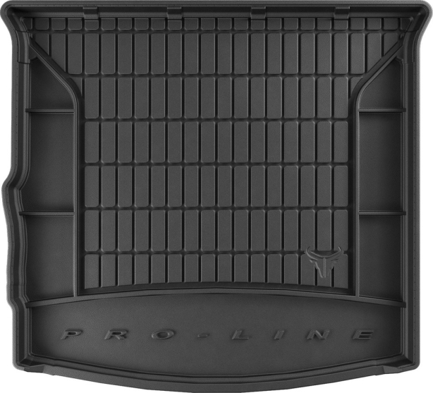 Резиновый ковер в багажник Mitsubishi Outlander (mkIII) 2012-2021 PHEV с сабвуфером Frogum Proline Premium