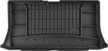 Резиновый ковер в багажник Nissan Micra (mkIII)(K12) 2002-2010 (Frogum Proline Premium)