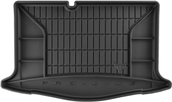 Резиновый коврик в багажник Nissan Micra (mkV)(K14) 2016-2022 без двухуровневого пола Frogum Proline Premium
