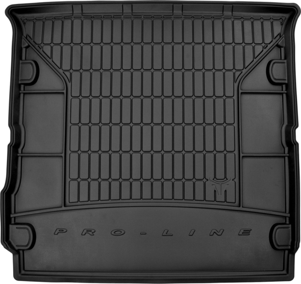 Резиновый коврик в багажник Nissan Pathfinder (R51) 2004-2014 (7 мест)(сложенный 3 ряд) Frogum Proline Premium