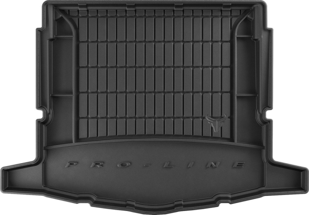 Резиновый ковер в багажник Nissan X-Trail (mkIII)(T32) 2013-2021 (5 мест)(нижний уровень) Frogum Proline Premium