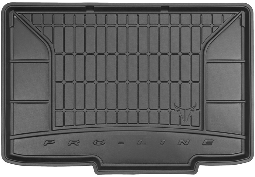 Резиновый килимок в багажник Opel Corsa (mkV)(E) 2014-2019 (нижний уровень) Frogum Proline Premium