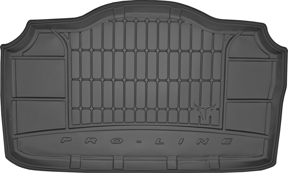 Резиновый ковер в багажник Opel Meriva (mkII)(B) 2010-2017 (нижний уровень) Frogum Proline Premium