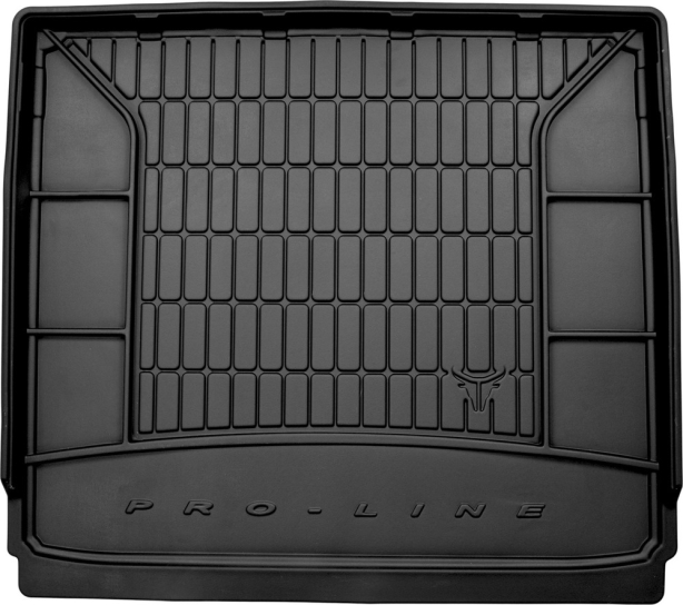 Резиновый коврик в багажник Opel Zafira (mkIII)(C) 2011-2019 (5 мест)(с органайзером) (Frogum Proline Premium)