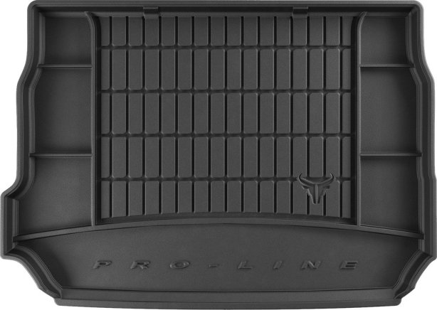 Резиновый коврик в багажник Peugeot 2008 (mkI) 2013-2019 (без двухуровневого пола) Frogum Proline Premium