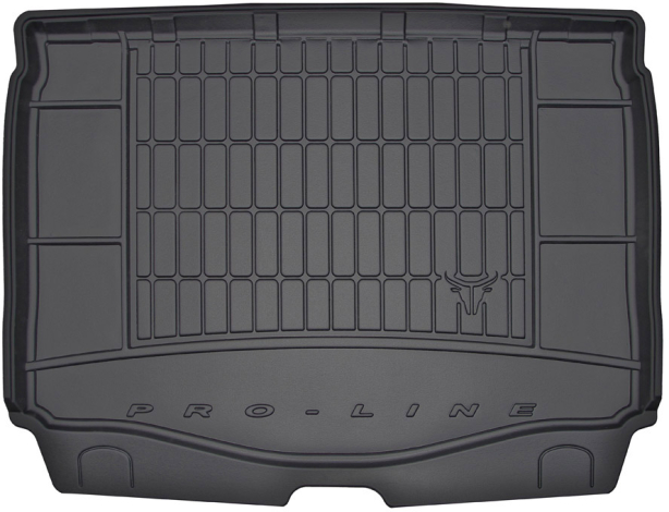 Резиновый коврик в багажник Peugeot 207 (mkI) 2006-2014 (универсал) Frogum Proline Premium