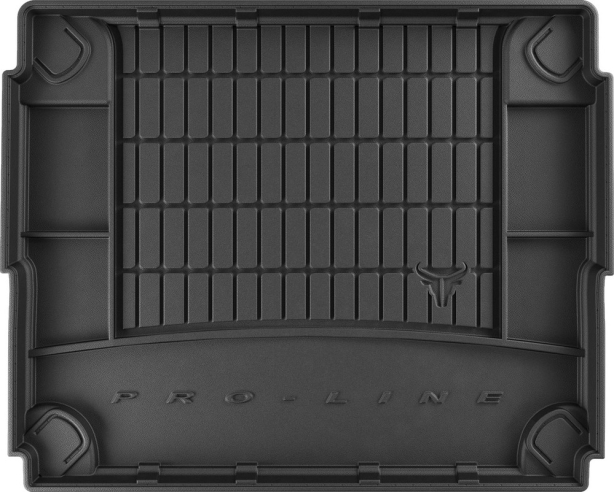 Резиновый ковер в багажник Peugeot 3008 (mkI) 2007-2016 (средний уровень) Frogum Proline Premium
