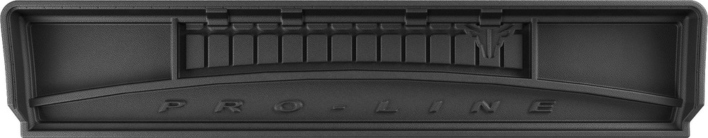 Резиновый коврик в багажник Peugeot 5008 (mkI) 2009-2016 (7 мест)(разложенный 3 ряд) Frogum Proline Premium