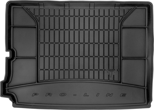Резиновый ковер в багажник Peugeot 5008 (mkII) 2017-2024 без двухуровневого пола Frogum Proline Premium