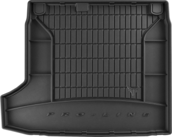 Резиновый ковер в багажник Peugeot 508 (mkI) 2010-2018 седан с Bose Sound с левой боковой нишей Frogum Proline Premium