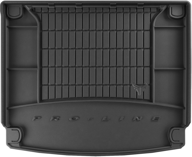 Резиновый ковер в багажник Porsche Cayenne (mkII) 2010-2017 (Frogum Proline Premium)