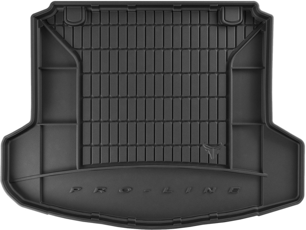 Резиновый ковер в багажник Renault Megane (mkIV) 2016-2022 седан с запаской Frogum Proline Premium