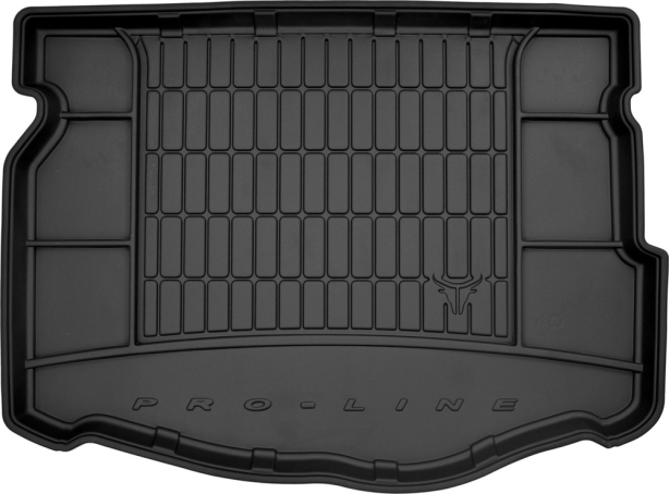 Резиновый коврик в багажник Renault Scenic (mkIV) 2016-2022 (нижний уровень) Frogum Proline Premium