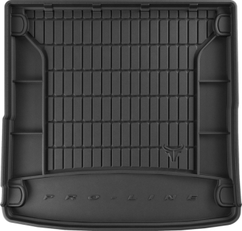 Резиновый килимок в багажник Seat Exeo (mkI) 2008-2013 (универсал) (без двухуровневого пола) (Frogum Proline Premium)