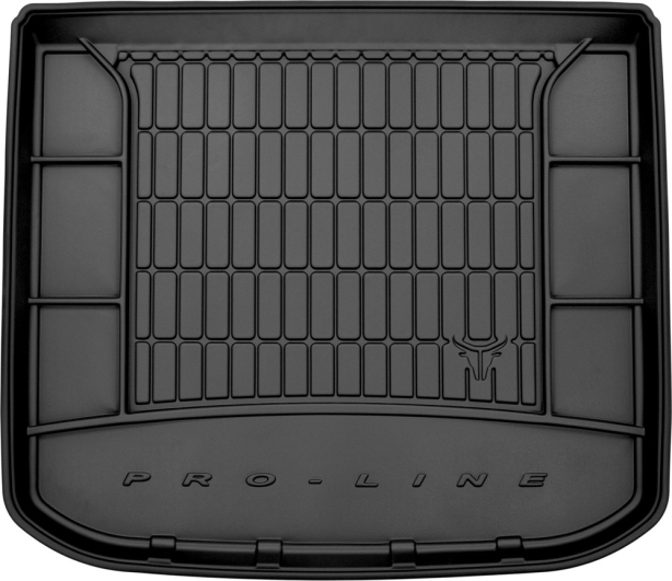 Гумовий килимок в багажник для Seat Toledo (mkIII) 2004-2009 (хетчбек)(нижний уровень)(с докаткой) (Frogum Proline Premium)