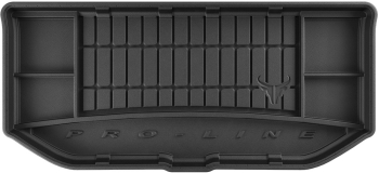 Резиновый ковер в багажник Skoda Citigo (mkI) 2011-2020 верхний уровень Frogum Proline Premium