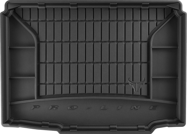 Резиновый ковер в багажник Skoda Fabia (mkII) 2007-2014 (хэтчбек) Frogum Proline Premium
