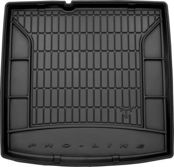Резиновый коврик в багажник Skoda Fabia (mkIII) 2014-2022 универсал нижний уровень Frogum Proline Premium