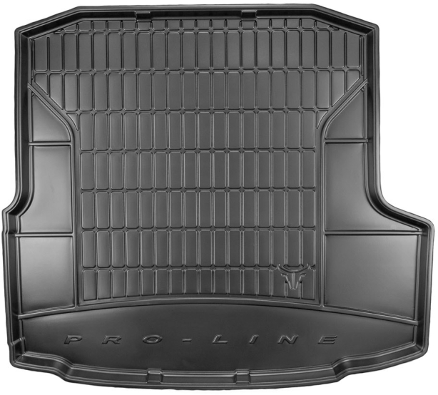 Резиновый ковер в багажник Skoda Octavia (mkIII) 2012-2017 лифтбек без двухуровневого пола Frogum Proline Premium