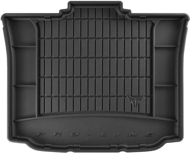 Резиновый килимок в багажник Skoda Roomster (mkI) 2006-2015 без двухуровневого пола Frogum Proline Premium