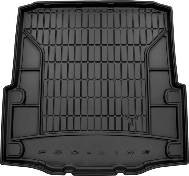 Резиновый коврик в багажник Skoda Superb (mkII) 2008-2015 седан с запаской Frogum Proline Premium