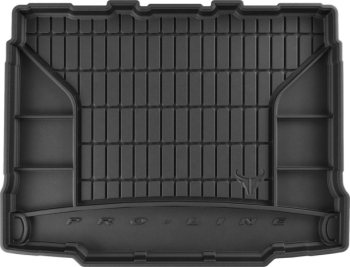 Резиновый ковер в багажник Skoda Yeti (mkI) 2009-2017 (без двухуровневого пола) Frogum Proline Premium