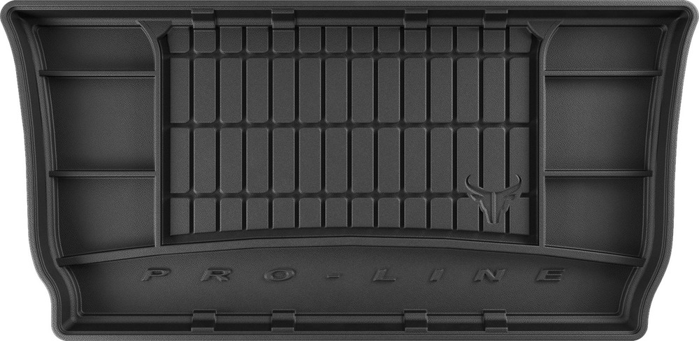 Резиновый ковер в багажник Smart ForTwo mkIII C453 A453 2014-2019 / EQ ForTwo C453 A453 2017-2024 Frogum Proline Premium