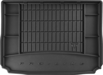 Резиновый ковер в багажник Suzuki Sx4 (mkII) 2018-2021 (S-Cross) (верхний уровень) (Frogum Proline Premium)
