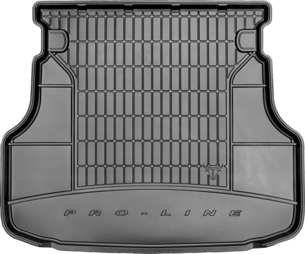 Резиновый коврик в багажник Toyota Avensis (mkII) 2003-2009 универсал с боковыми нишами Frogum Proline Premium