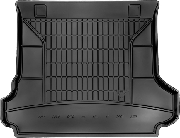 Резиновый коврик в багажник Toyota Land Cruiser Prado (J150) 2009-2017 (5 мест)(2-х зонный климат) Frogum Proline Premium