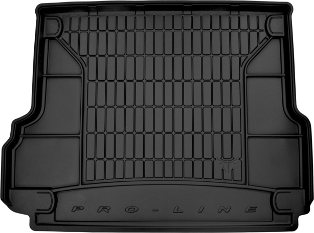 Резиновый килимок в багажник Toyota Land Cruiser Prado J150 2009-2017 (7 мест)(3-х зонный климат)(сложенный 3 ряд) Frogum Proline Premium