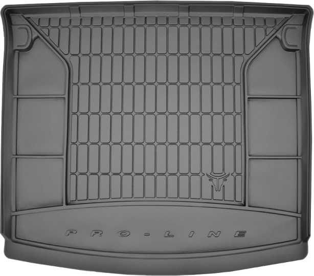 Резиновый ковер в багажник Volkswagen Caddy (mkIII) 2010-2021 (Life) Frogum Proline Premium