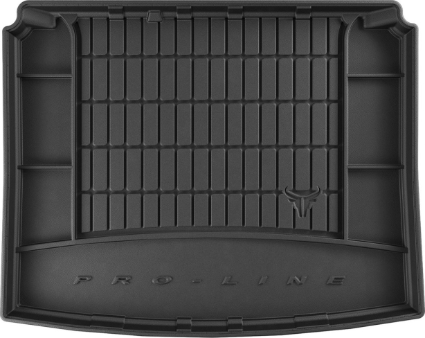Резиновый ковер в багажник Volkswagen Golf (mkIV) 1997-2006 (5-дверный хэтчбек) (с запаской) Frogum Proline Premium