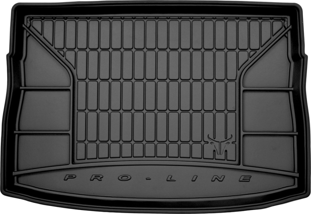 Резиновый ковер в багажник Volkswagen Golf (mkVII) 2012-2021 (хэтчбек)(верхний уровень) (Frogum Proline Premium)