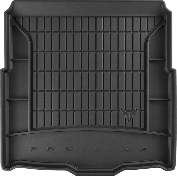 Резиновый ковер в багажник Volkswagen Golf (mkVIII) 2019→ (универсал)(нижний уровень) (Frogum Proline Premium)