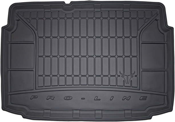 Резиновый коврик в багажник Volkswagen Polo (mkIV) 2001-2010 (хэтчбек) (нижний уровень) Frogum Proline Premium