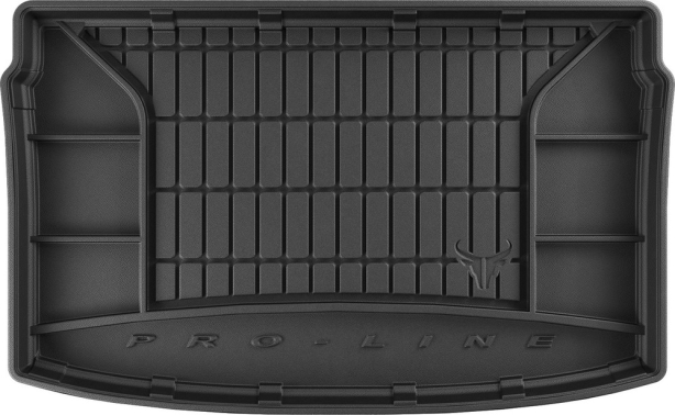 Резиновый ковер в багажник Volkswagen Polo (mkVI) 2017→ верхний уровень Frogum Proline Premium